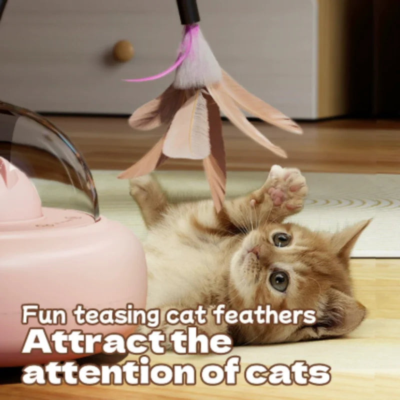 Furiva Rechargeable Interactive Cat Wand Toy - product image 2