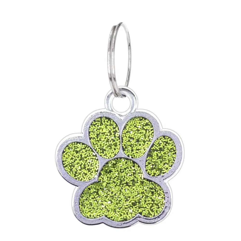 Furiva Paw Print Glitter Pet Collar Tag - product image 8