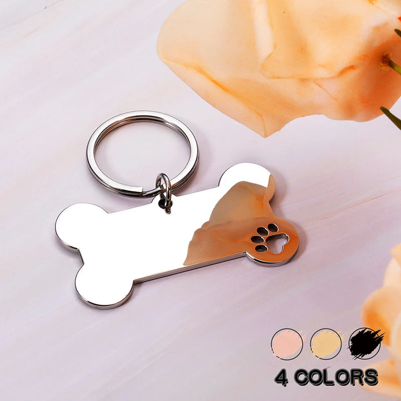 Furiva Shiny Metal Pet Collar Tag from Furiva Pets