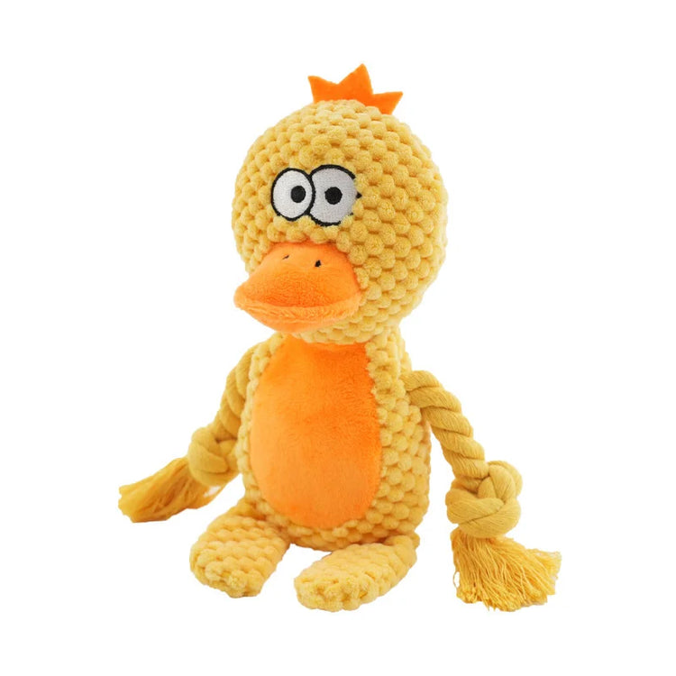 Furiva Plush Animal Rope Squeak Toy - product image 9