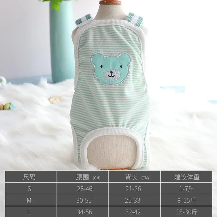 Furiva Reusable Cotton Dog Diaper Pants - product image 8