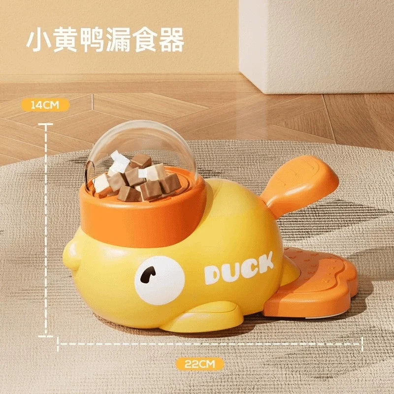 Furiva Yellow Duck Interactive Treat Dispenser - product image 4
