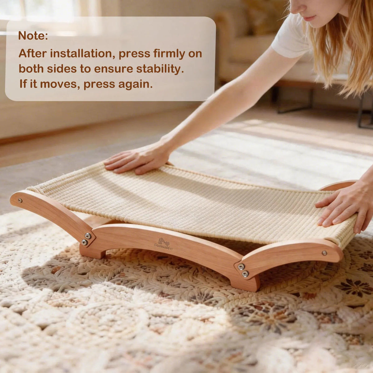 Furiva Sisal Cat Scratcher Lounge - product image 3
