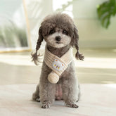 Furiva Pompom Knit Pet Scarf for Dogs & Cats - product image 4