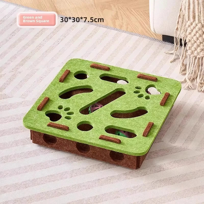 Furiva Felt Cat Puzzle & Play Box - product image 9