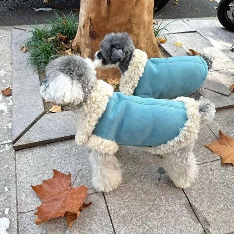 Furiva Fleece Winter Pet Coat for Dogs & Cats - product image 2