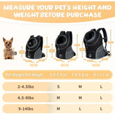 Furiva Front-Fold Pet Carrier Backpack - product image 2
