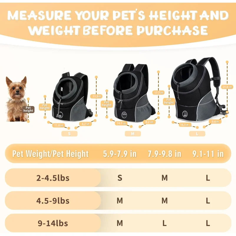 Furiva Front-Fold Pet Carrier Backpack - product image 2