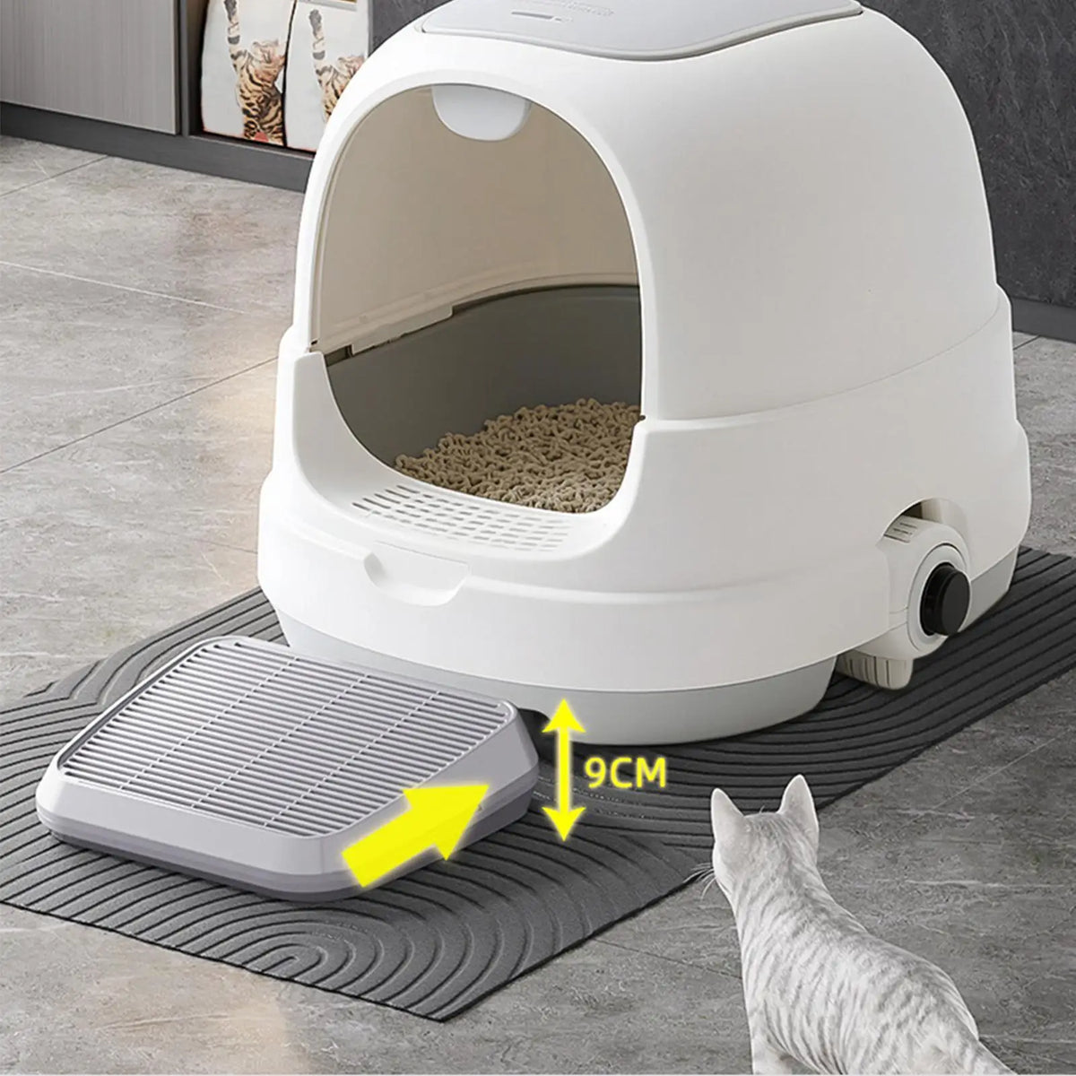 Furiva Raised Cat Litter Catcher Ramp - product image 4