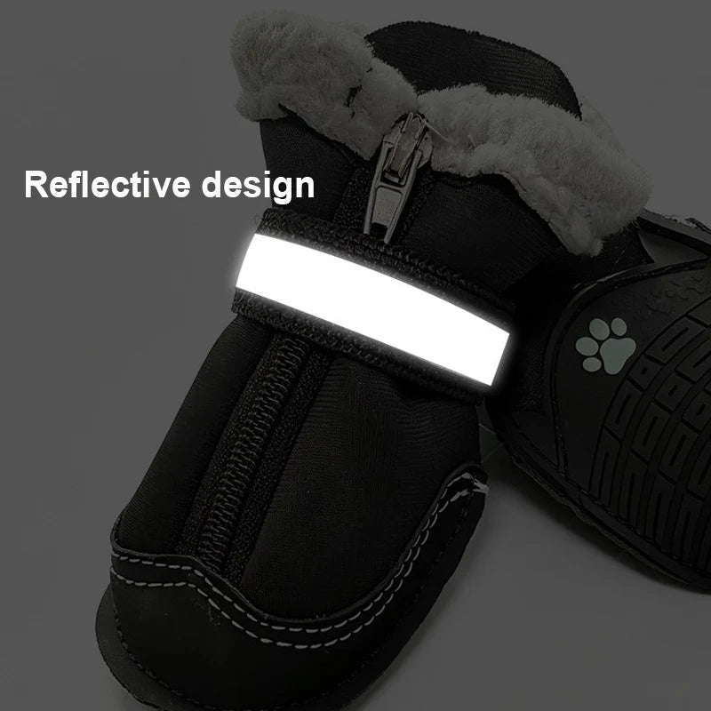 Furiva Winter Dog Boots — 4 Piece Set - product image 3