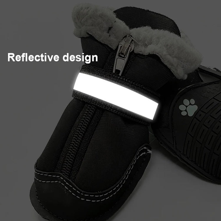 Furiva Winter Dog Boots — 4 Piece Set - product image 3