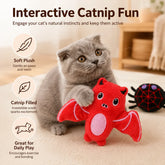 Furiva Pumpkin Catnip Plush Toy Set (2-Pack) - product image 2