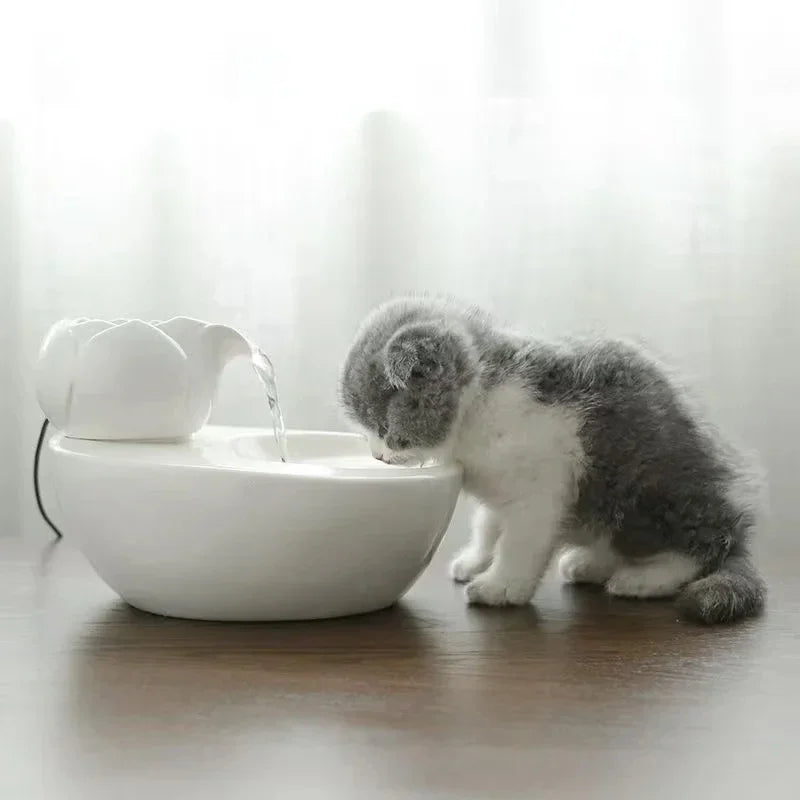 Furiva 1L Ceramic Pet Water Fountain - product image 3