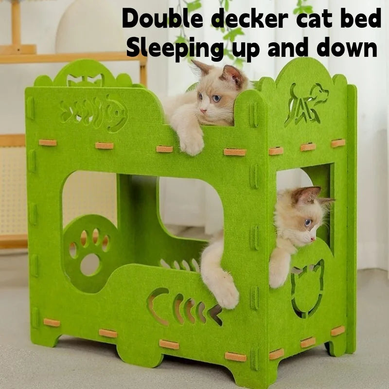 Furiva Double-Layer Cat Scratcher Bed from Furiva Pets