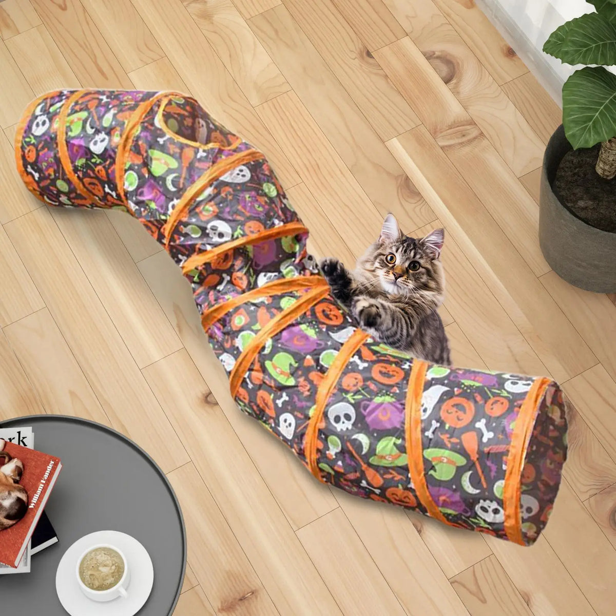Furiva Halloween Cat Play Tunnel - product image 2
