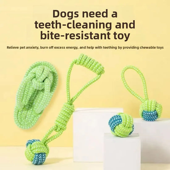 Furiva Multi-Style Rope Tug Toy from Furiva Pets