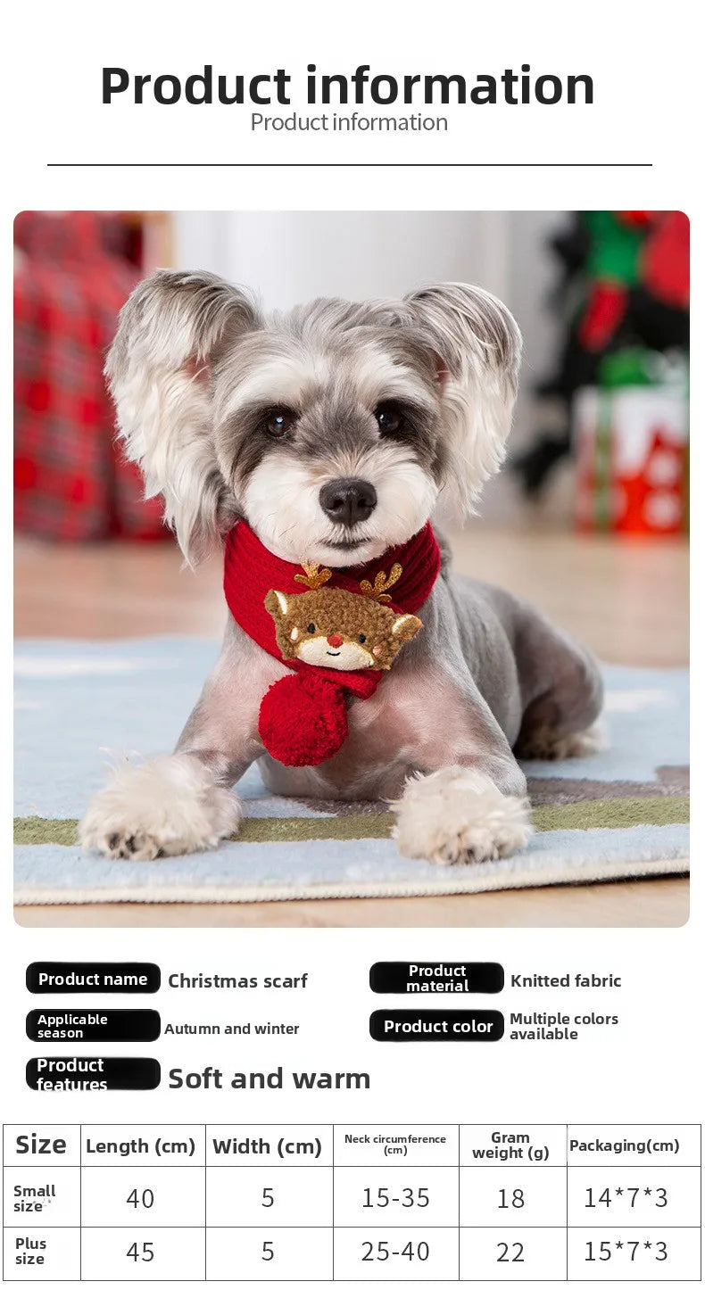 Furiva Knitted Holiday Pet Scarf - product image 5