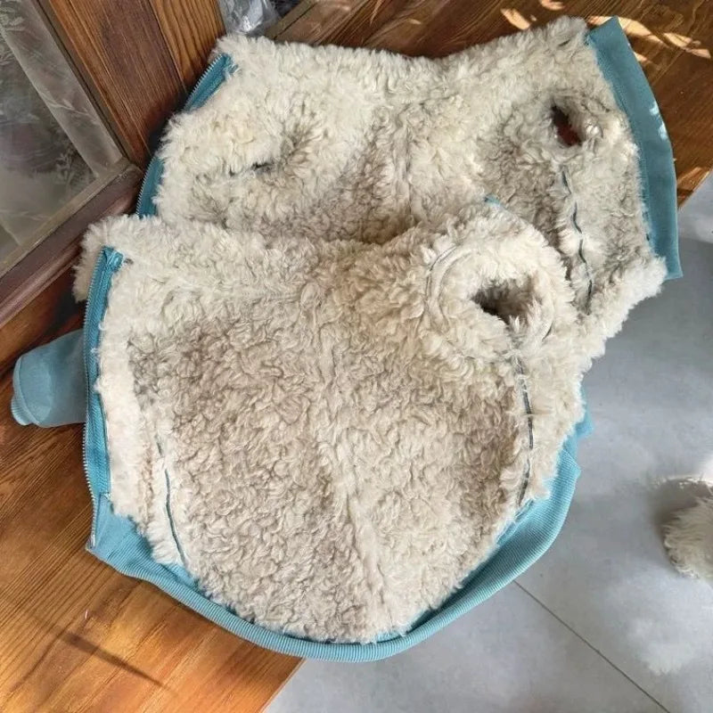 Furiva Fleece Winter Pet Coat for Dogs & Cats - product image 5