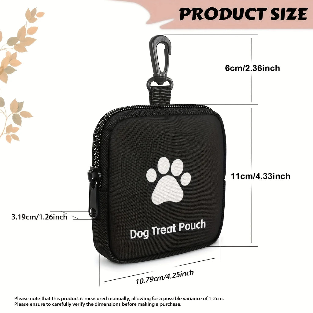 Furiva Paw-Print Zipper Dog Treat Pouch - product image 2