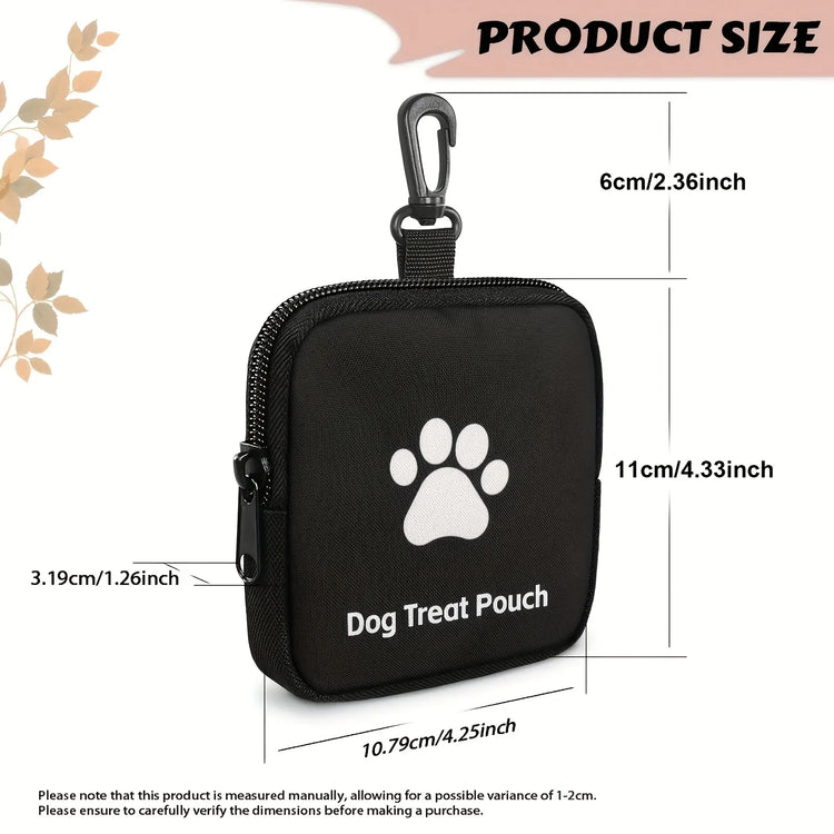 Furiva Paw-Print Zipper Dog Treat Pouch - product image 2
