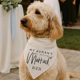 Furiva “My Humans Are Getting Married” Dog Bandana from Furiva Pets