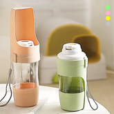 Furiva 2-in-1 Travel Pet Water Bottle & Food Container from Furiva Pets