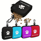 Furiva Paw-Print Zipper Dog Treat Pouch from Furiva Pets