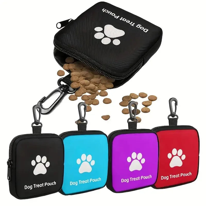 Furiva Paw-Print Zipper Dog Treat Pouch from Furiva Pets