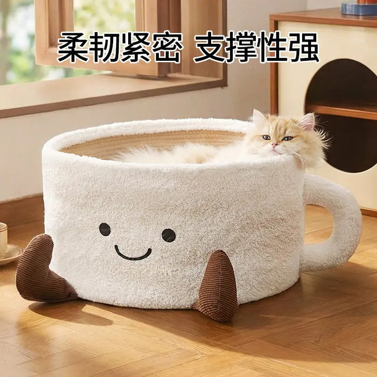 Furiva Semi-Enclosed Cat Scratcher Bed - product image 5