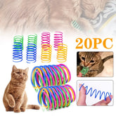 Furiva Colorful Spring Cat Toys - product image 2