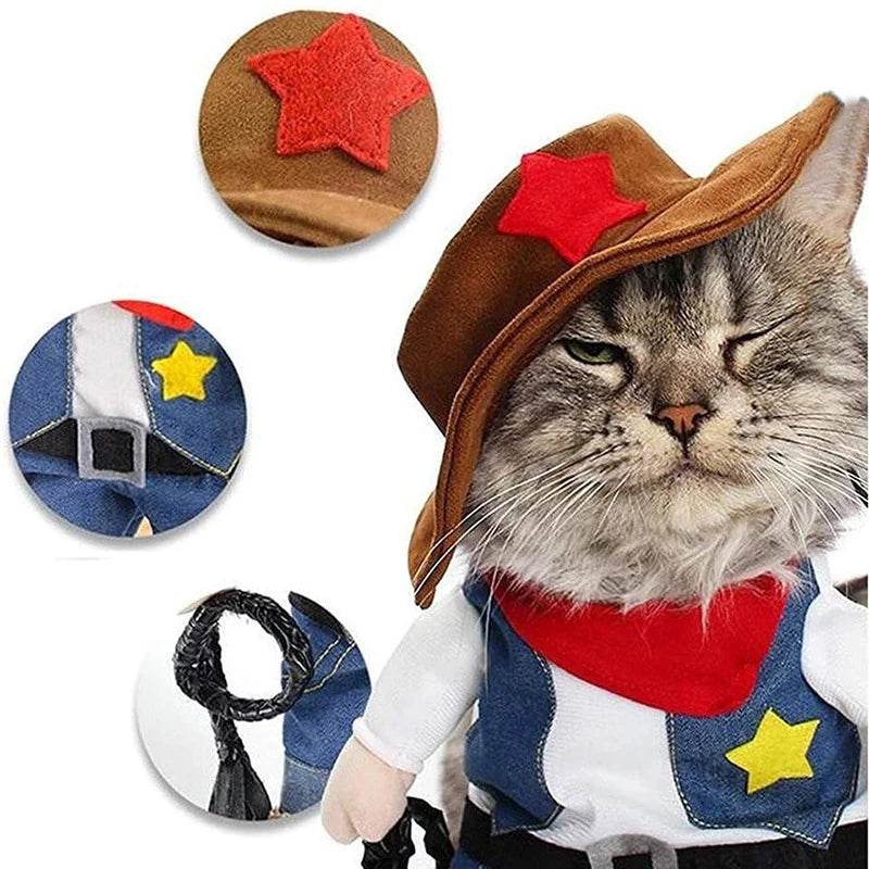 Furiva Cowboy Rider Pet Costume - product image 2