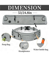 Furiva Reflective Hands-Free Waist Dog Leash - product image 2