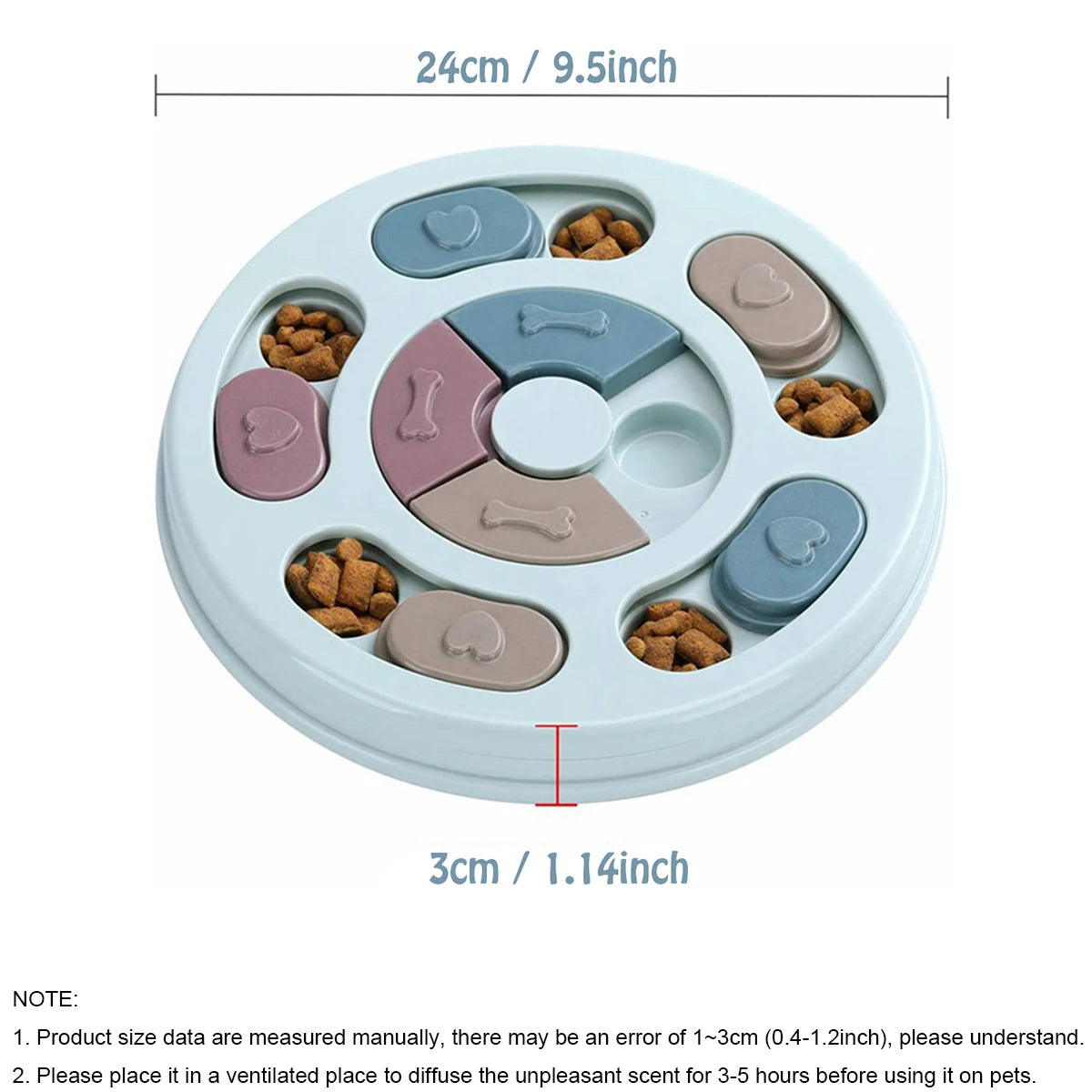 Furiva Interactive Slow Feeder Bowl - product image 3