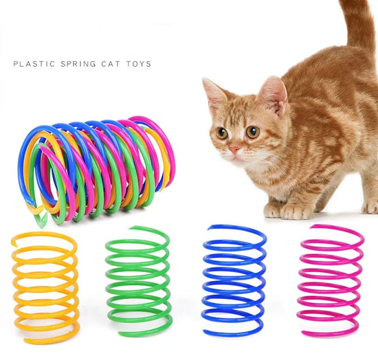 Furiva Colorful Spring Cat Toys from Furiva Pets