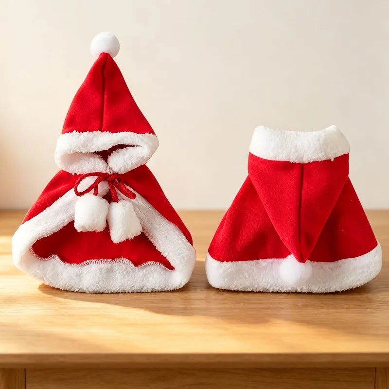 Furiva Christmas Pet Cape & Hat Set - product image 3