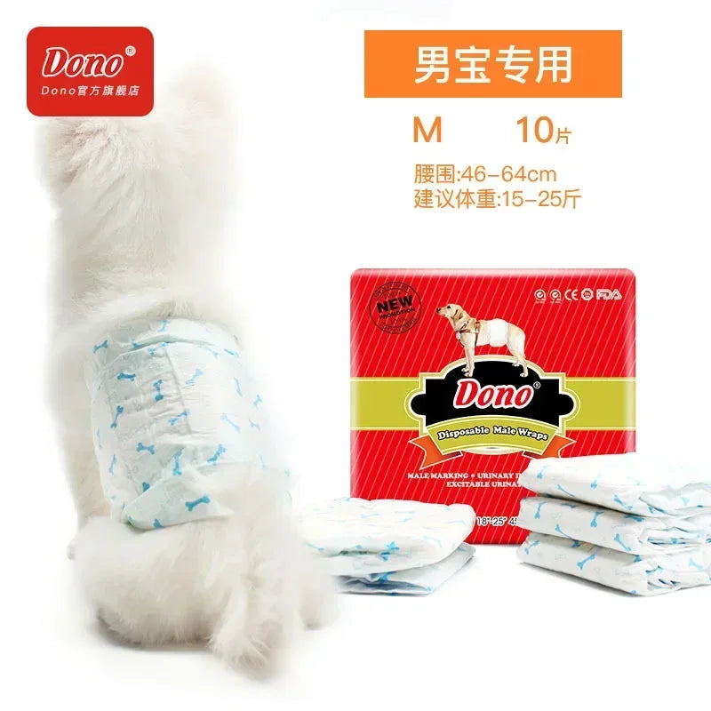 Furiva Disposable Male Dog Diapers - product image 9