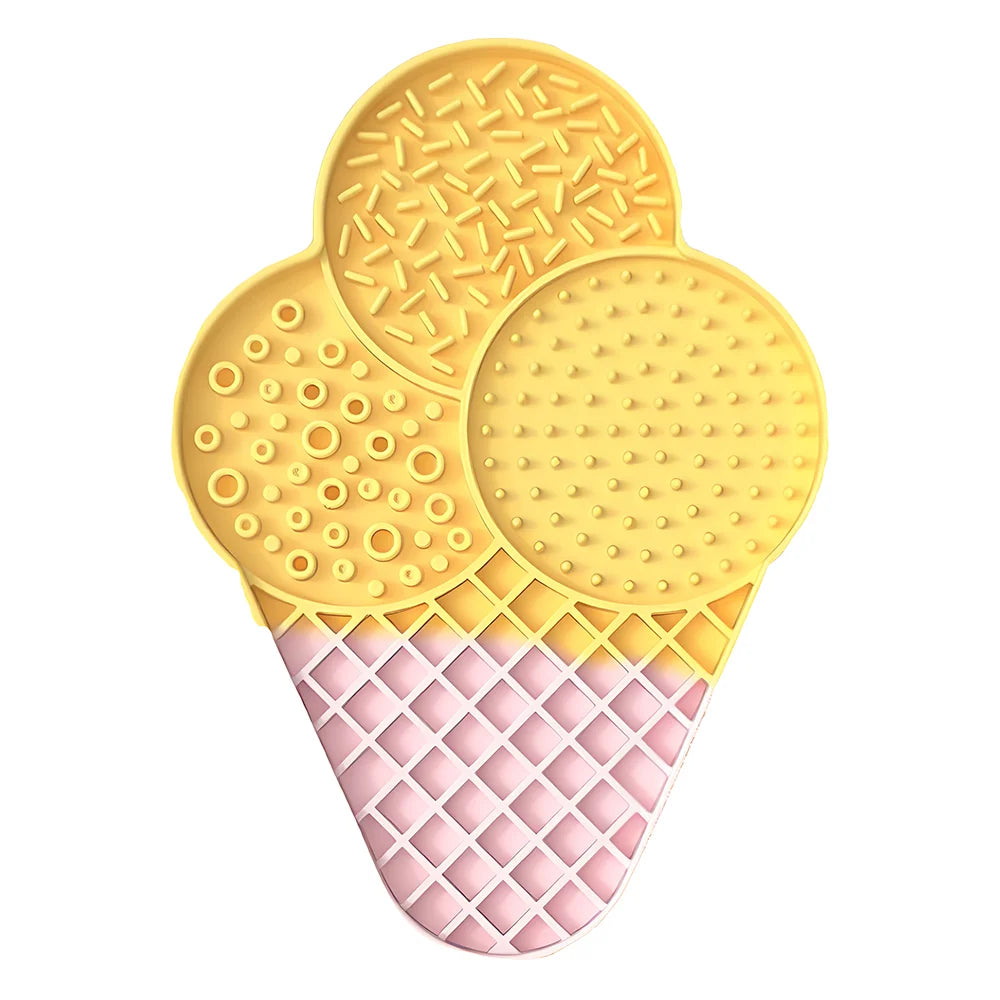 Furiva Ice Cream-Shaped Silicone Lick Mat – product view 7 of 8