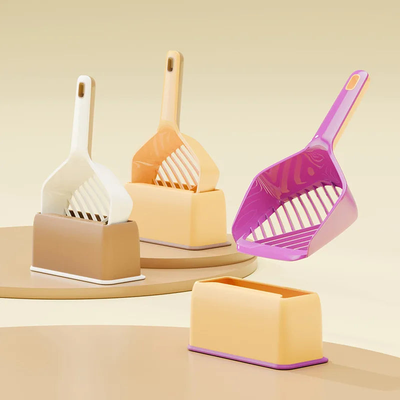 Furiva Cat Litter Scoop with Storage Holder - product image 3
