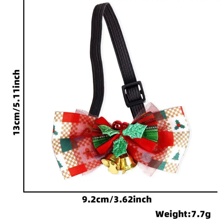 Furiva Christmas Pet Bow Tie for Dogs & Cats - product image 7
