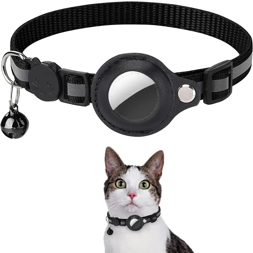 Reflective Cat Collar with AirTag Holder from Furiva Pets