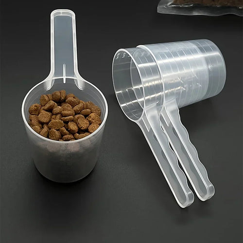 Furiva Clear Pet Food Measuring Scoop from Furiva Pets