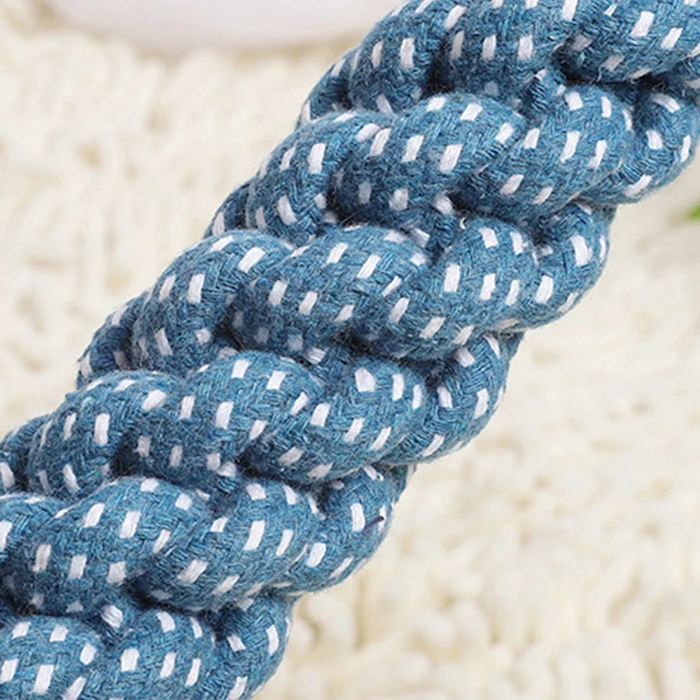 Furiva Double-Ring Cotton Rope Tug Toy - product image 4
