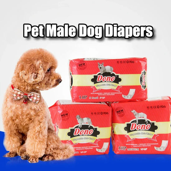 Furiva Disposable Male Dog Diapers from Furiva Pets