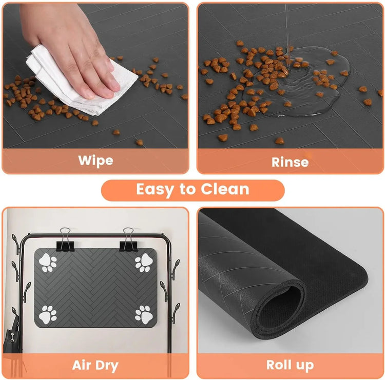 Furiva Absorbent Pet Feeding Mat - product image 4