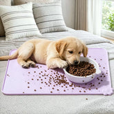 Furiva Waterproof Silicone Pet Feeding Mat – product view 3 of 8