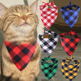 Furiva Washable Plaid Pet Bandana - product image 3