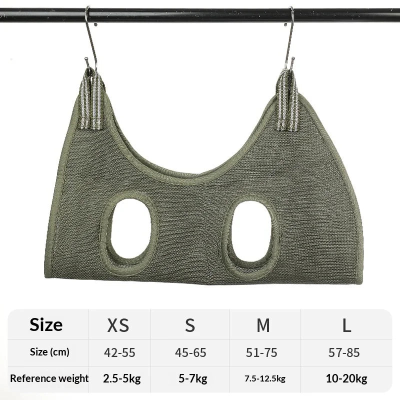Pet Grooming Hammock for Nail Trimming from Furiva Pets