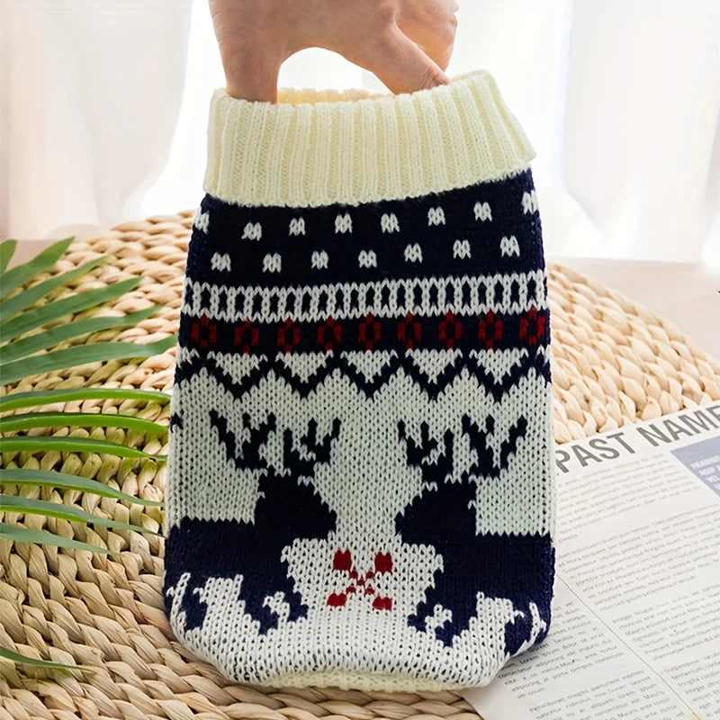 Furiva Knitted Christmas Pet Sweater - product image 7