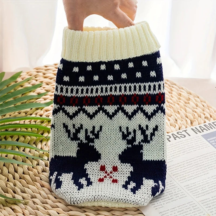 Furiva Knitted Christmas Pet Sweater - product image 7