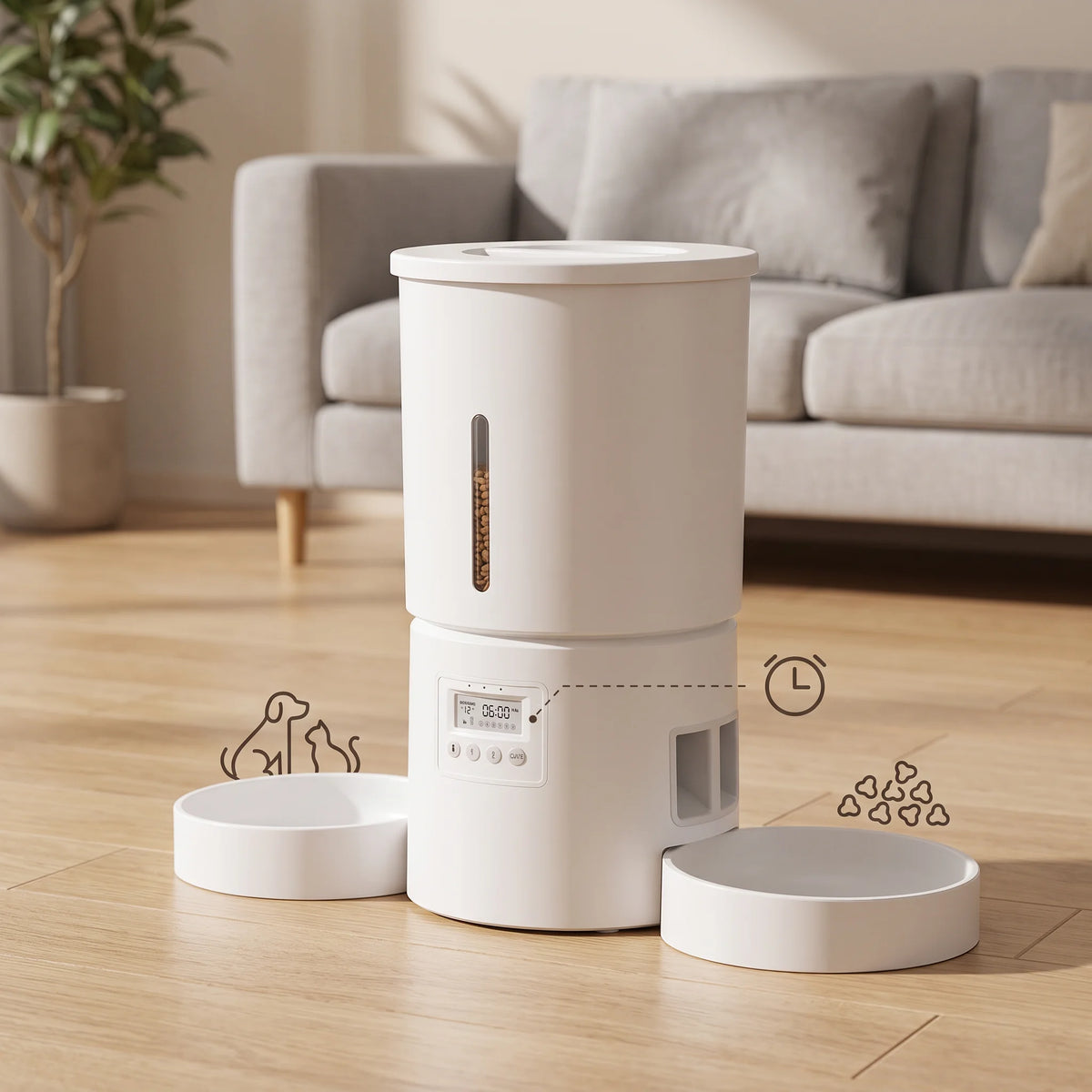 Furiva 4L Smart Timed Pet Feeder - product image 6